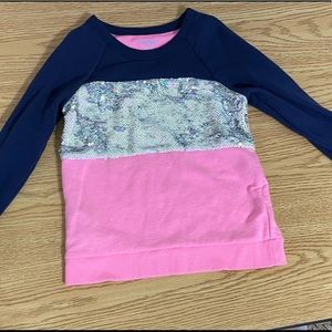 Cat & Jack flip sequin sweatshirt